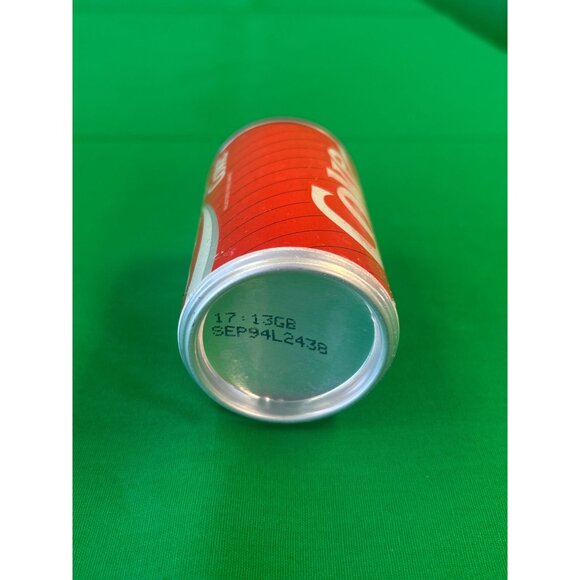 Vintage Coca-Cola Coke Mini Can 150ml Aluminum Collectible Red & White 1994 - Picture 3 of 3